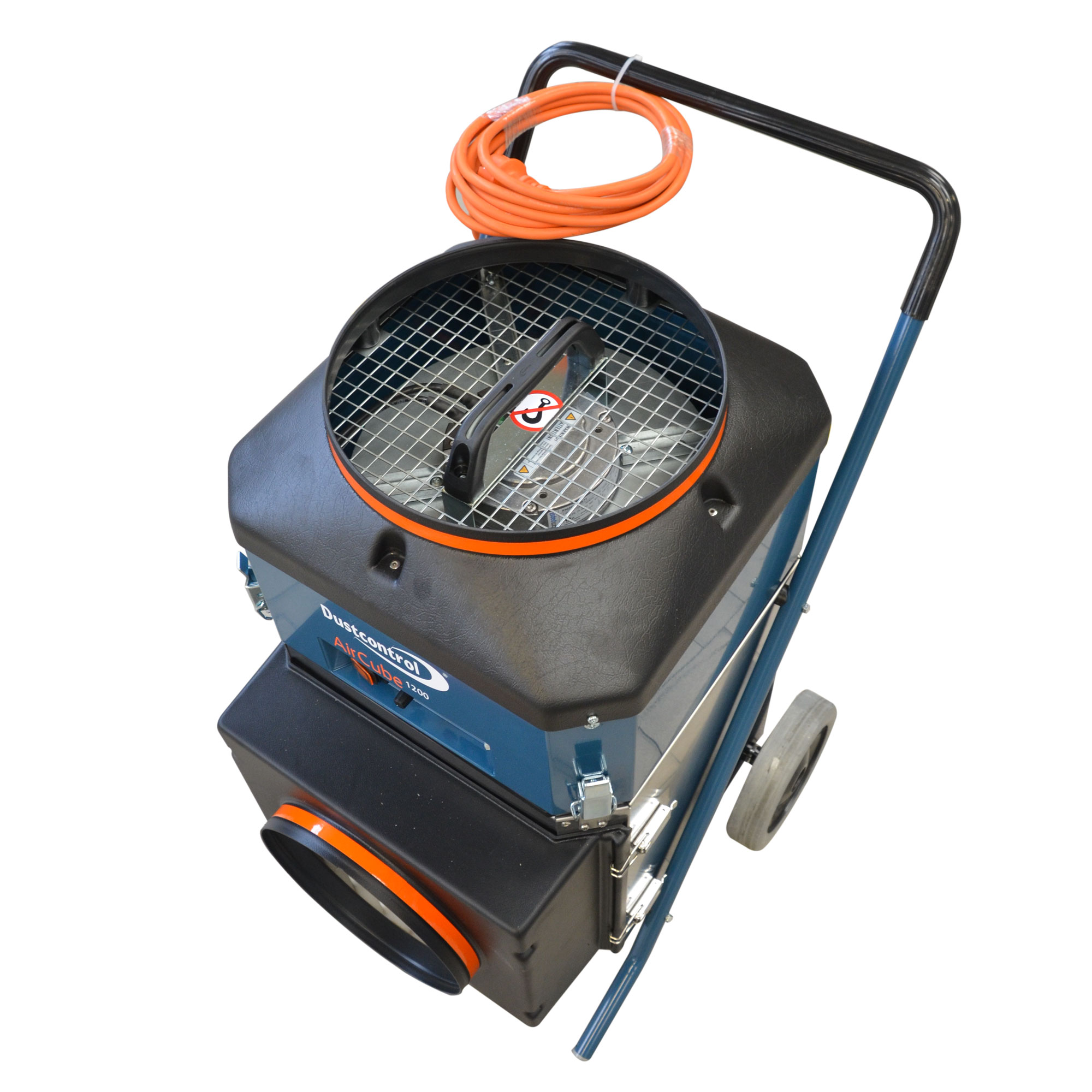 Dustcontrol Bau-Luftreiniger DC AirCube 1200 mit HEPA 13 Filter BG Bau förderfähiges Paket
