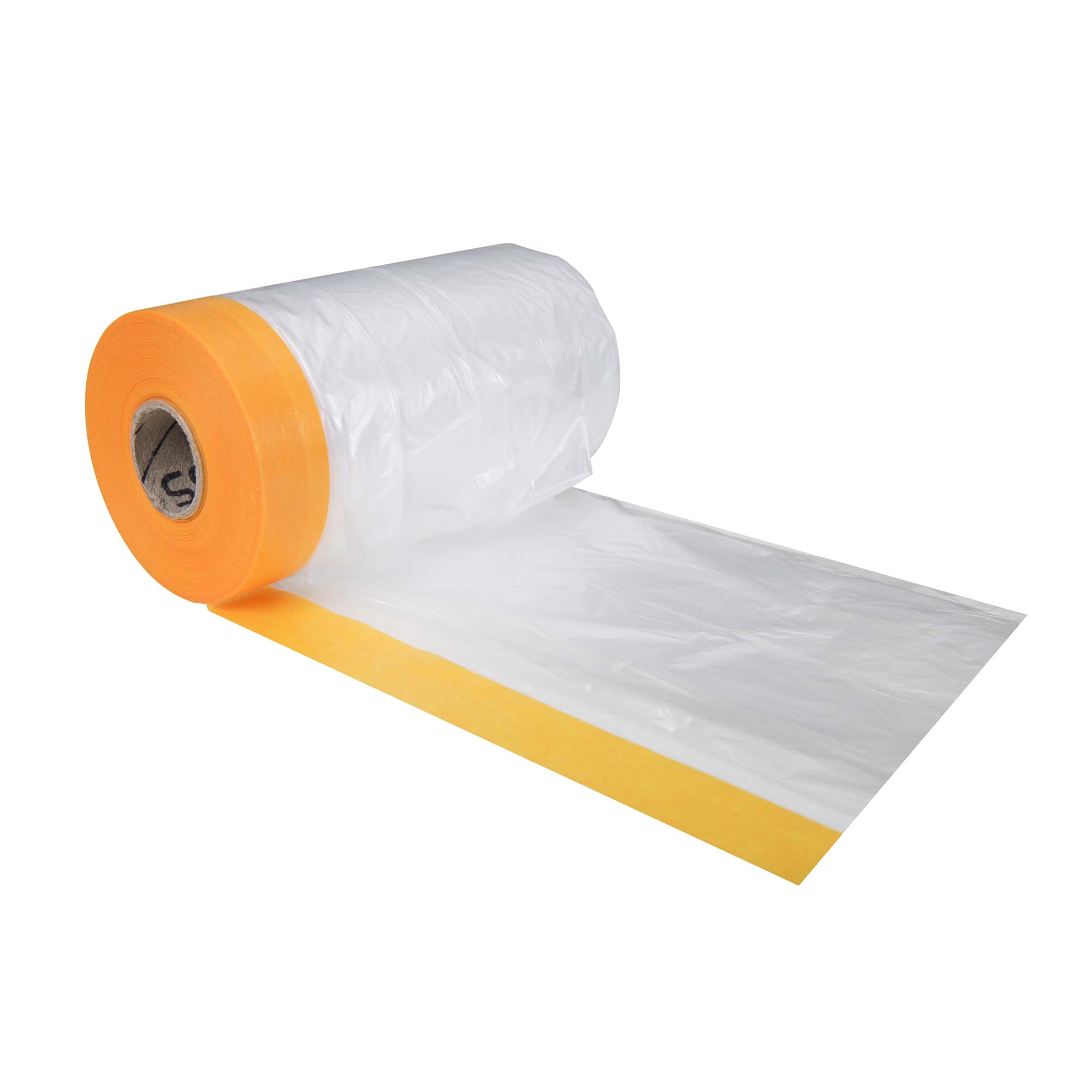 Abdeckfolie mit Goldband Schonklebeband UV 14 Tage Rolle 550 mm x 25 m