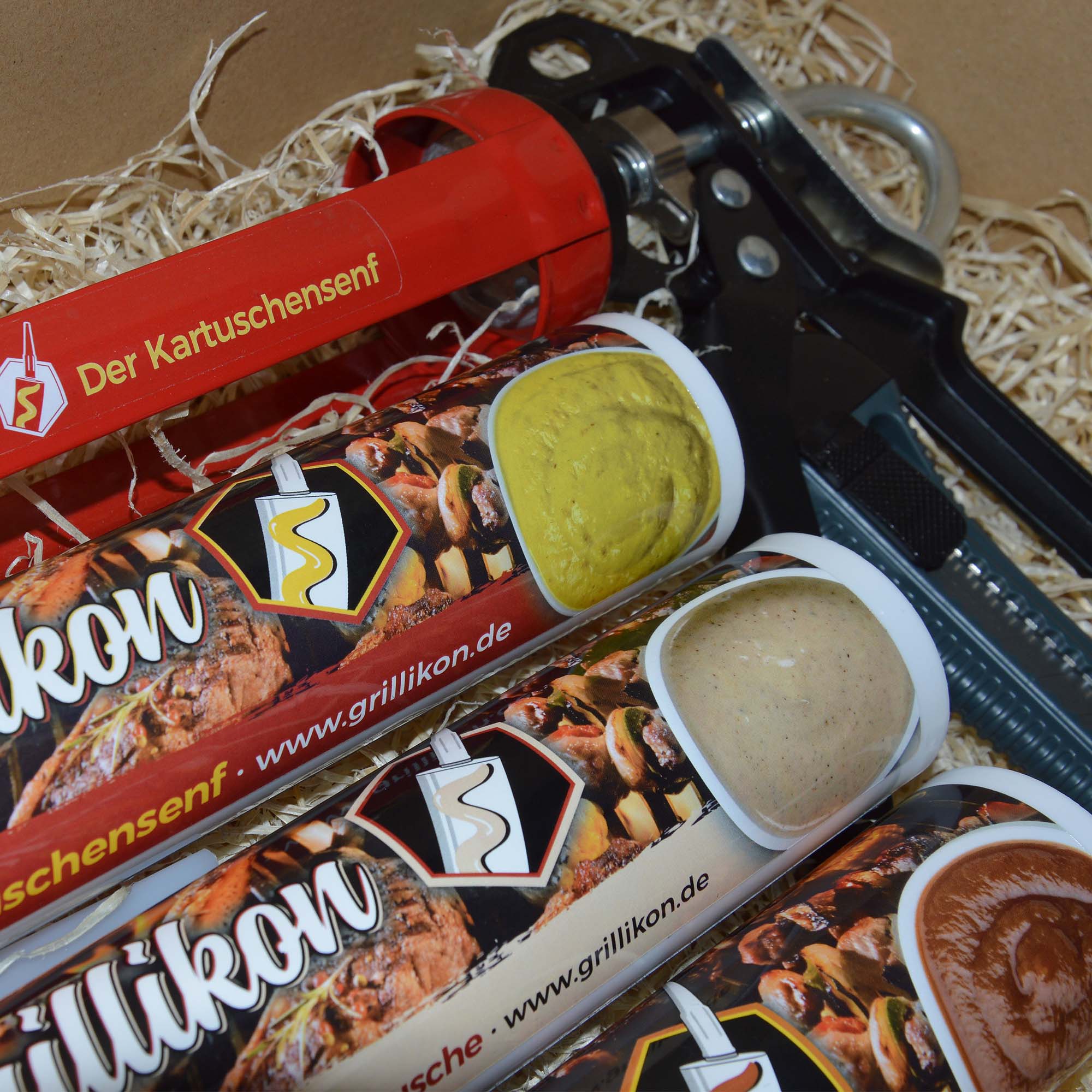 Grillikon Geschenkset „Lehrling“ 3x Mix in 300 ml Kartusche