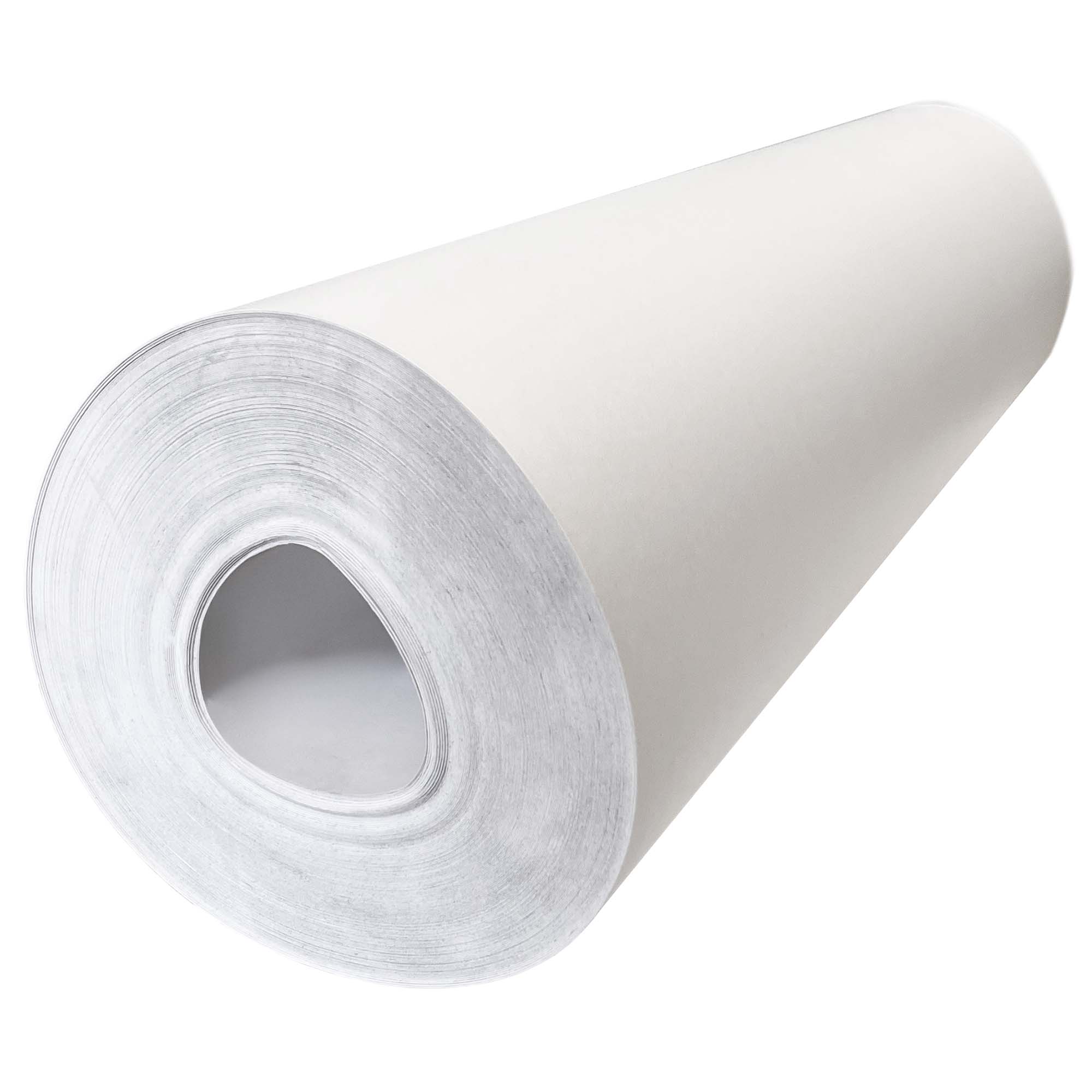 Abdeckpappe Milchtütenpapier weiß ca. 500 mm breit beidseitig PE Folie beschichtet 200-220 g/m²