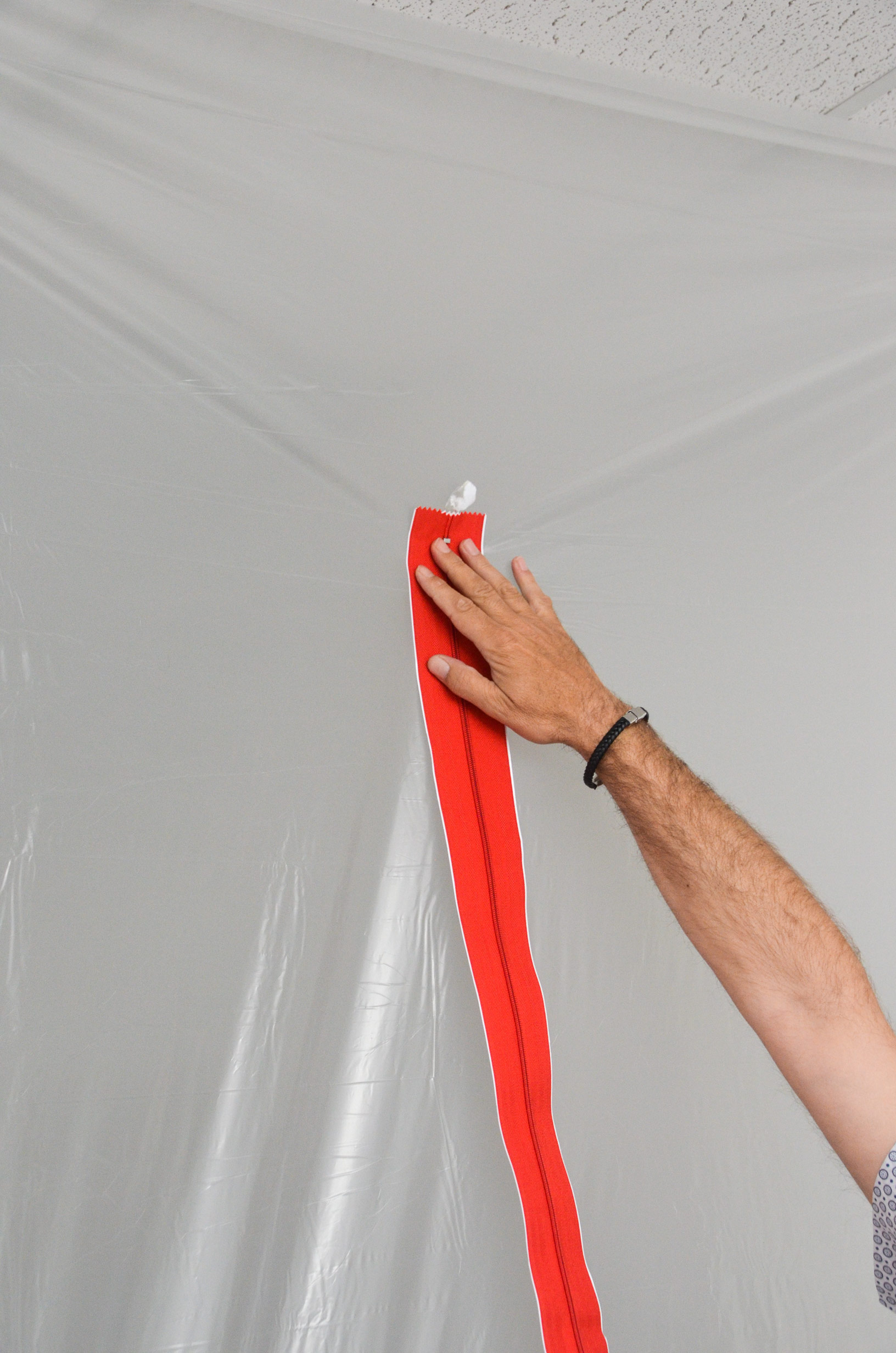 ZipWall® Staubschutzwand "Profi-Sanierer-Paket 3" Länge 12,50 m komplett mit Dichtschienen