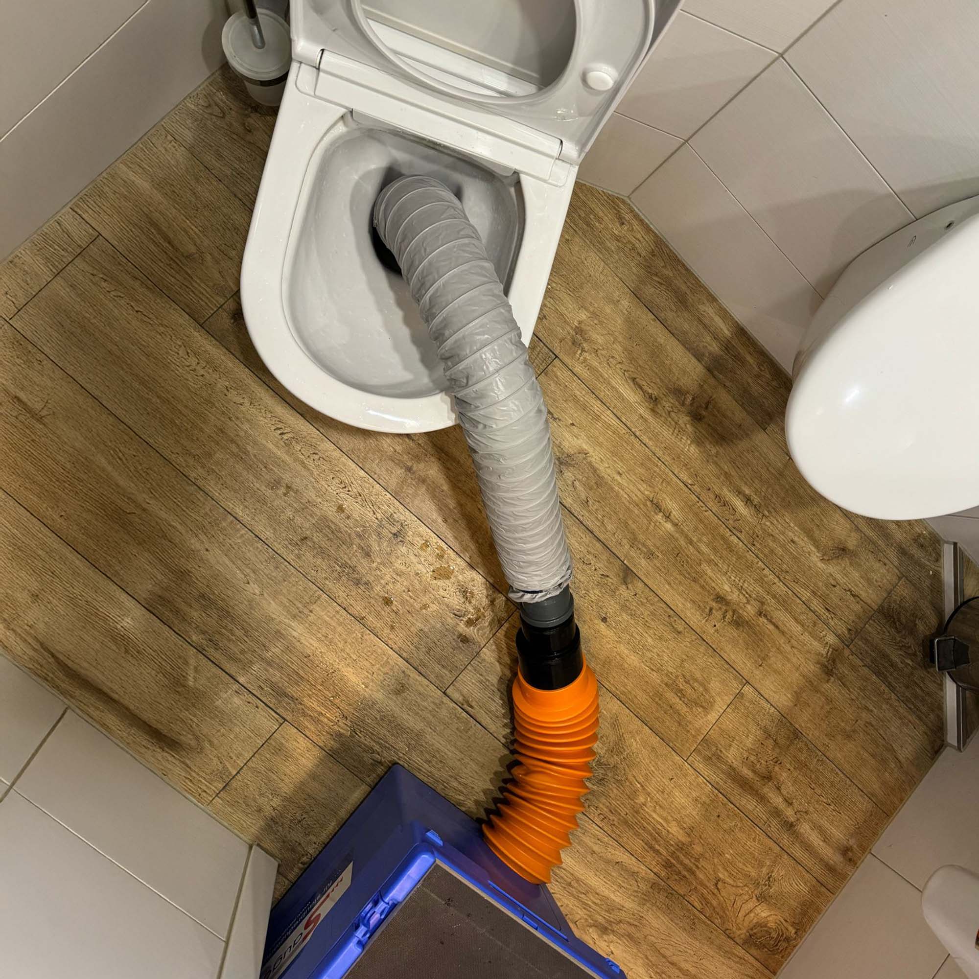 WC-Syphon-Adapter Saugolator WC Sauger