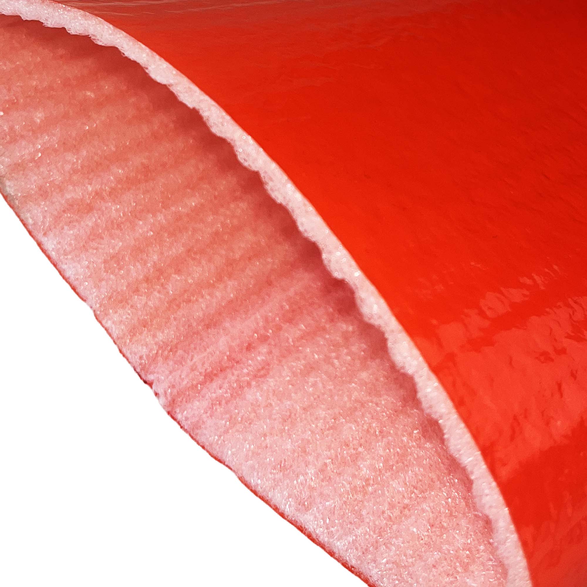 PE-Isolierschutzschlauch für Abwasser mit Riffelschaum 10 m Rolle rot 5 mm
