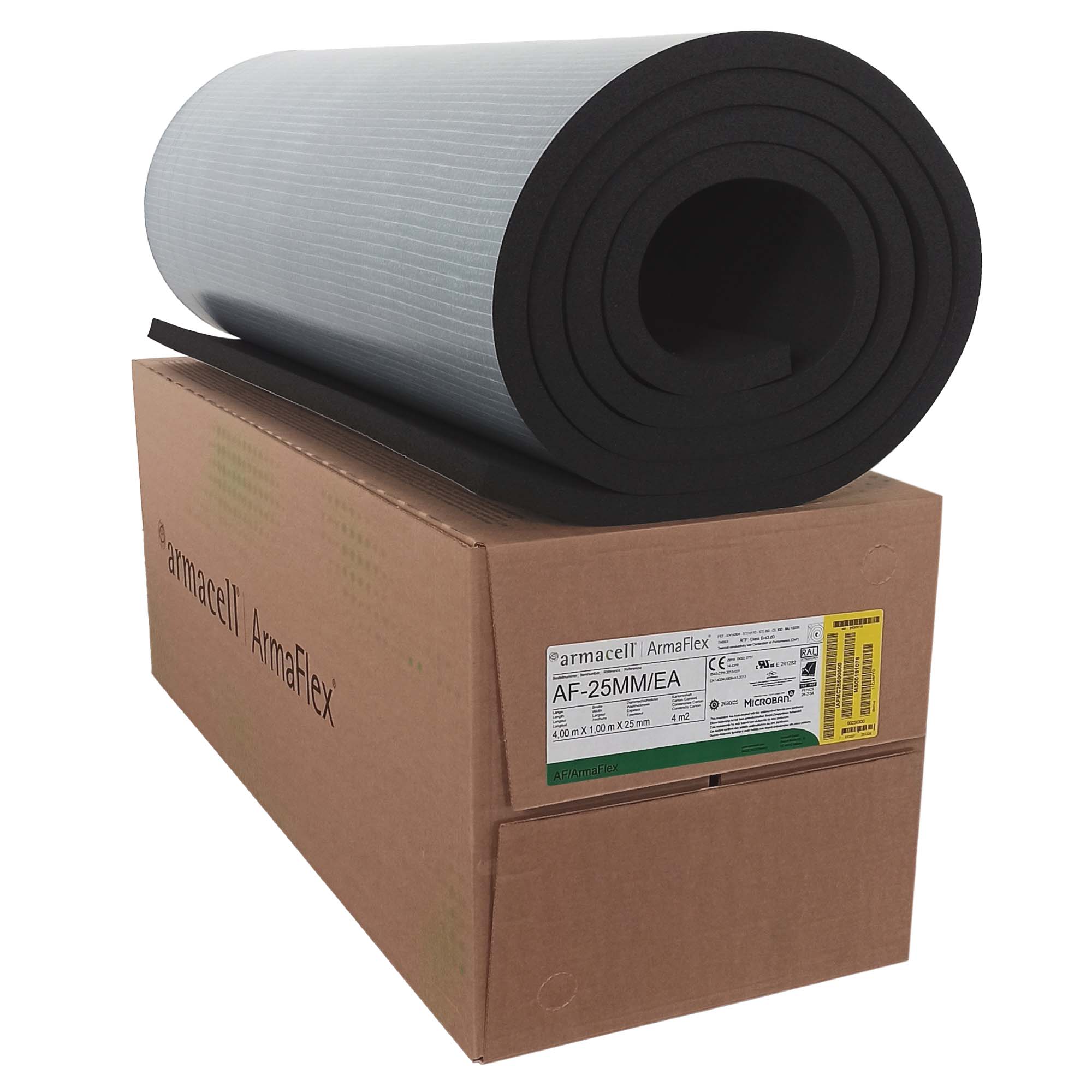 Armacell ArmaFlex® AF endlos Kautschuk Platten selbstklebend 25 mm