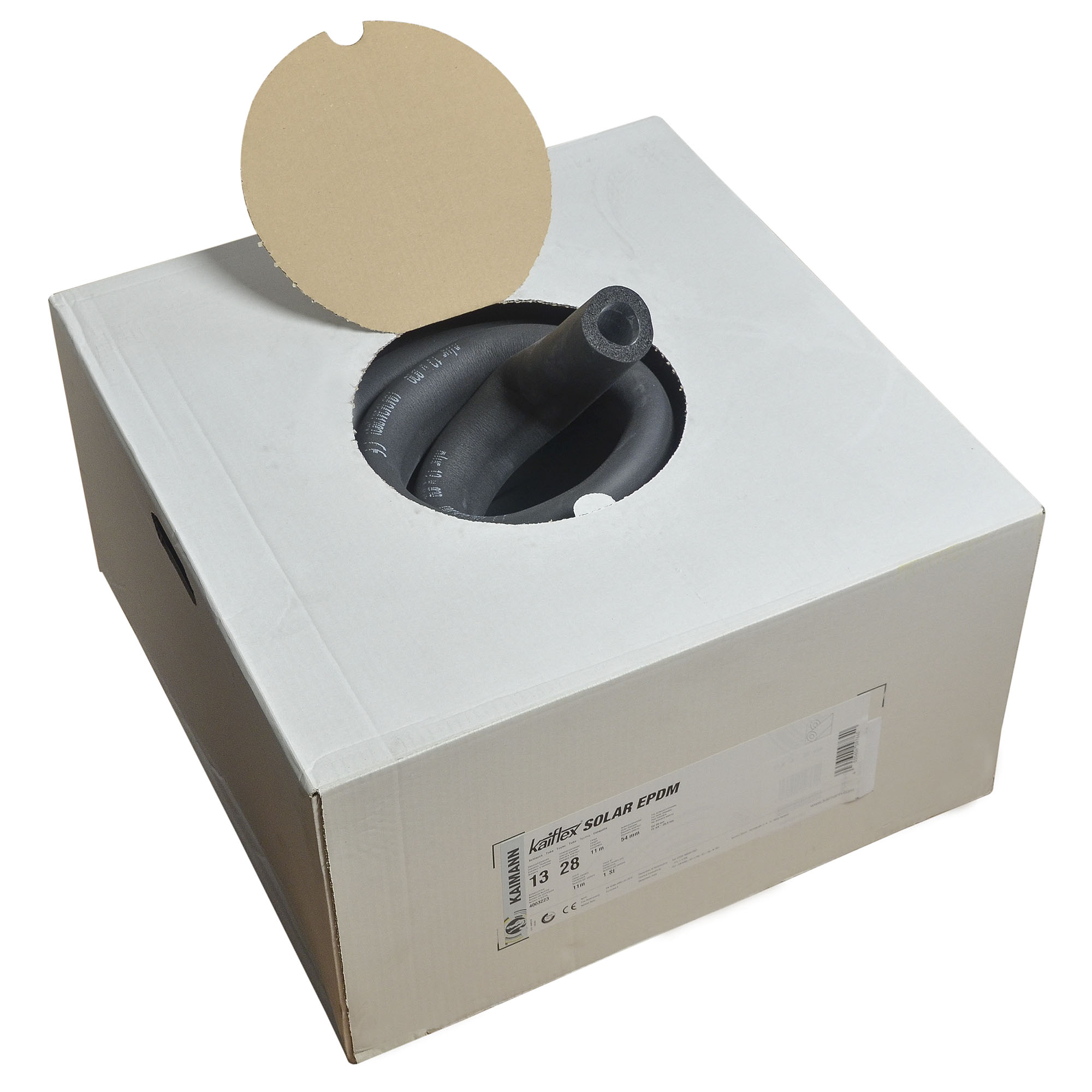 SOLAR EPDM Kautschuk Rohrisolierung endlos Hochtemperatur in Spenderbox