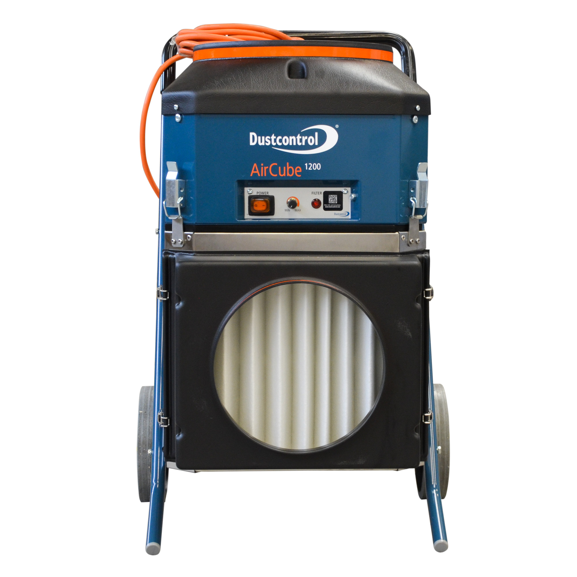 Dustcontrol Bau-Luftreiniger DC AirCube 1200 mit HEPA 13 Filter BG Bau förderfähiges Paket