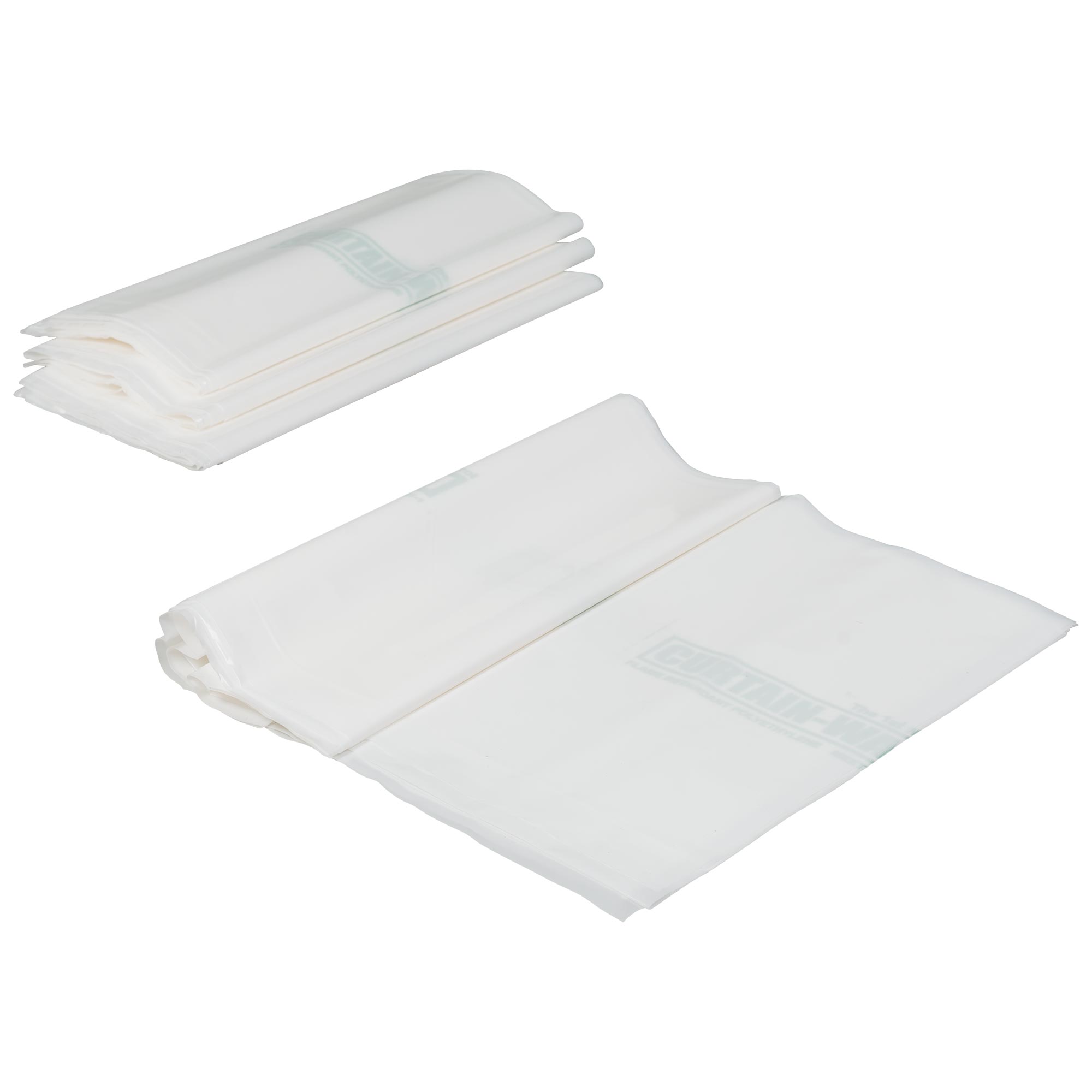 Schutzfolie schwerentflammbar für Curtain-Wall Staubschutzwand Modul 120 cm