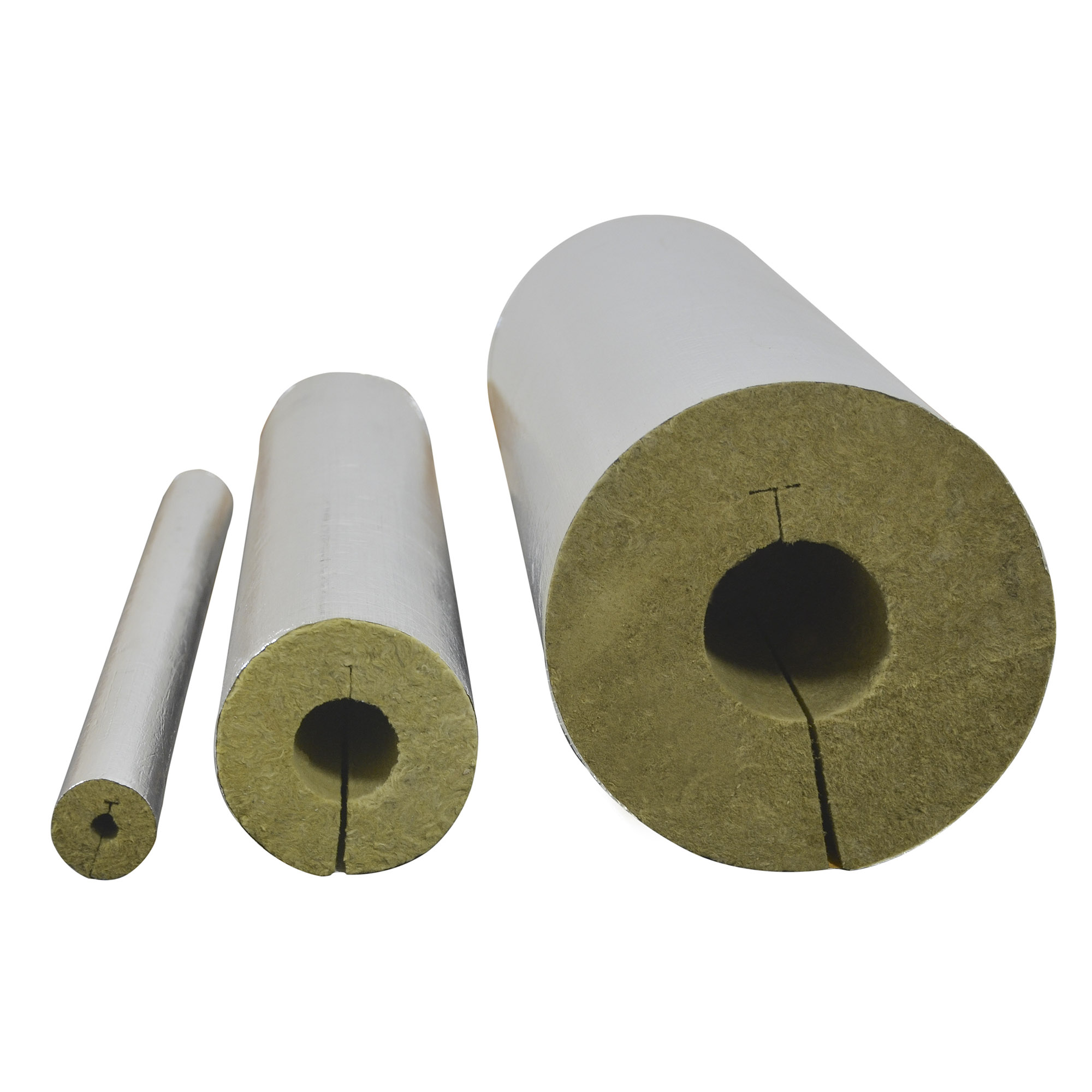 Scorprotect® Steinwolle PUR Isolierung mit PVC-Ummantelung selbstklebend  Typ 035